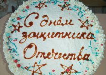 22 февраля женский коллектив поздравил мужчин нашей школы с днем защитника отечества